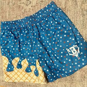Ice Cream Baseball Shorts